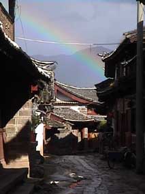 Rainbow over Lijang