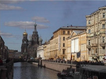 Canel in St. Petersburg