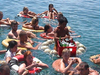 boat trip boozing